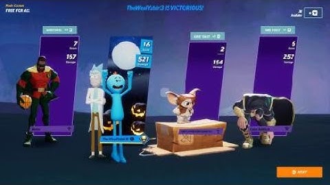 Request:Rick Vs LeBron James Vs Gizmo Vs Black Adam|MultiVersus