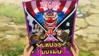 Cross Guild - Yonko Buggy Crocodile And Mihawk - The Burning Scar Man - One Piece Episode 1083