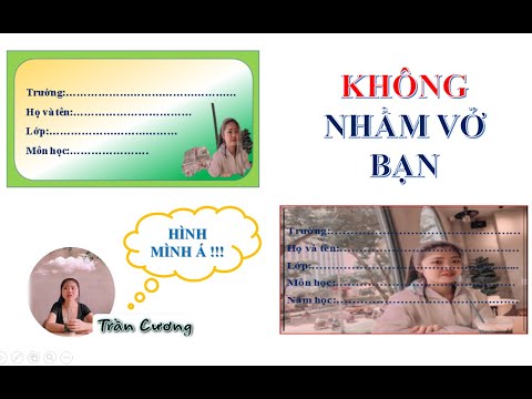 Video: Cách Tạo Nhãn Dán Trong Thư