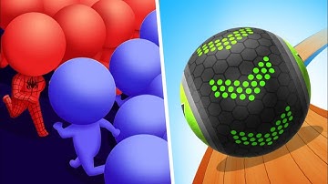 Count Masters vs Going Balls Speedrun - All Levels - New Update - Gameplay Walkthrough Android,ios