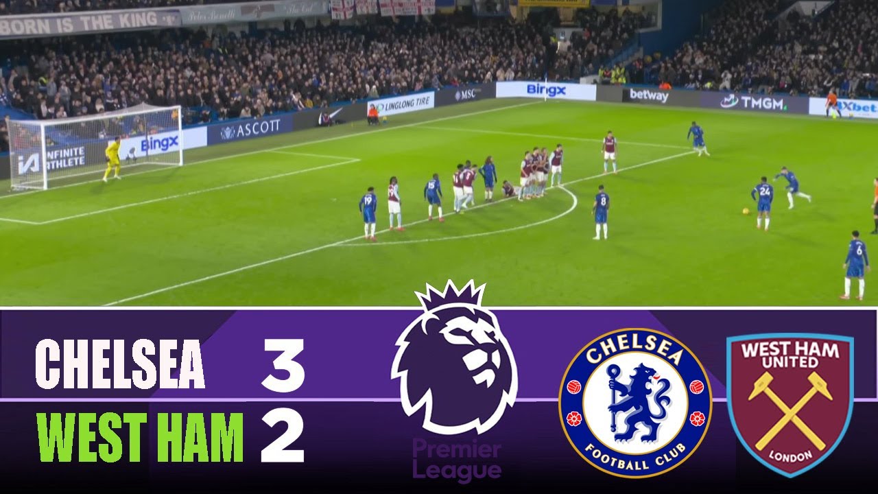 CHELSEA vs WEST HAM 3-2 | 2026 Premier League | Match Highlights