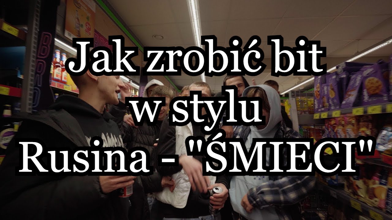 Jak zrobić bit w stylu RUSINA - ŚMIECI / Melodyczny drill tutorial | naurabeats