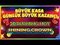 #EGT SLOT OYUNLARI | 100 BURNING HOT | MOR YAĞMURUNDA REKOR KAZANÇ | #slotoyunları #casino