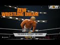 AEW WRESTLING DREAM CODY RHODES WINS THE OWENS HART TOURNAMENT!!!!!