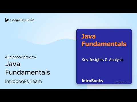 Java Fundamentals by Introbooks Team · Audiobook preview