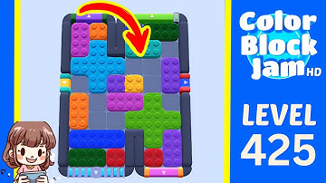 Color Block Jam Level 425 Solution Walkthrough