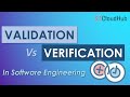 Difference between Validation and Verification in Software Engineering | Software testing Tutorial