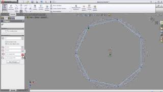 7- SolidWorks Sketch Tutorial: Polygon