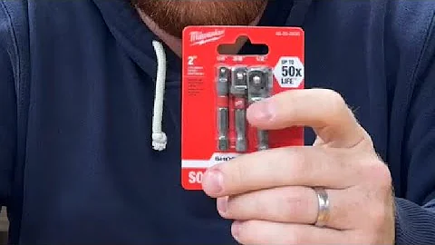 Milwaukee 48 32 5033 Power Drill Bit Extensions Shockwave Socket Adapter Set Review