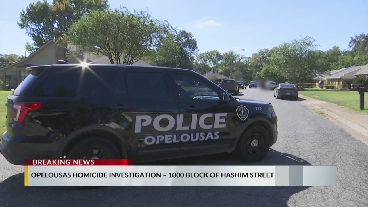 Homicide investigation underway in Opelousas