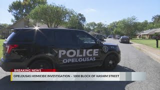 Homicide investigation underway in Opelousas