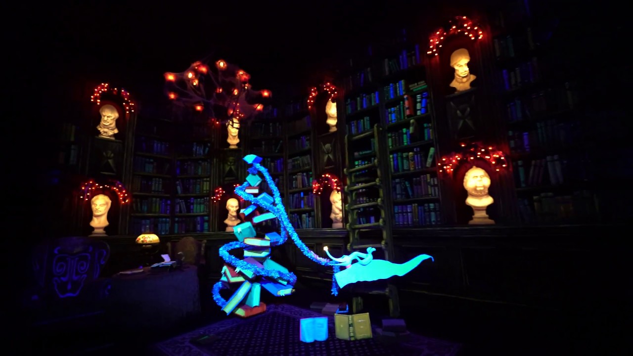 4K Haunted Mansion Holiday Nightmare 2018 Tokyo Disneyland