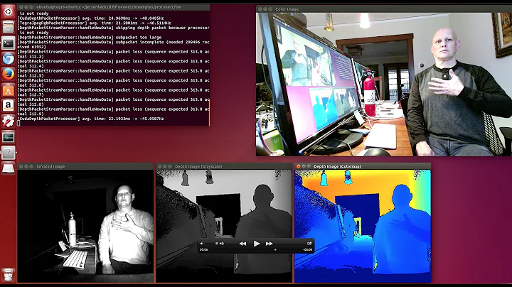MS Kinect V2 Unboxing & Demo - NVIDIA Jetson TK1