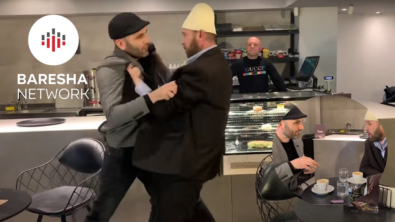 Dy Shqipetar n‘kafe rrehen kush me pagu : Biba & Martini