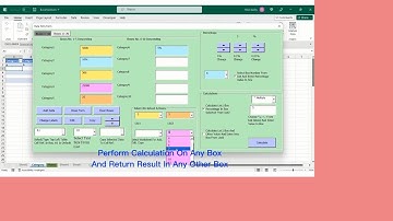 Excel: VBA Project Versatile Data Form, Use Anywhere On Sheet, Code In Video & Description