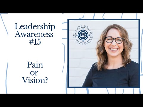 Leadership Awareness #15: Pain or Vision? It doesn't matter ... just keep going.