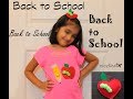 How to make apple tshirt and apple hair clips for kids back to school