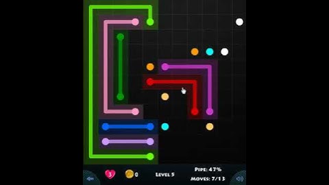 flow game facebook - 11 x 11 mania level 5 Connect the dots