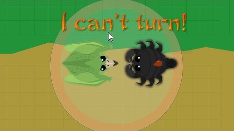 Mope.io how to level up fast but I CAN BARELY MOVE || mope io hilariously hard and funny challenge