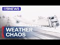 Life-threatening arctic blast sweeps across America leaving millions at risk | 9 News Australia