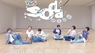 TWS (투어스) 'SODA SODA'|Dance Mirror Tutorial Slowed