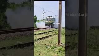 Detonator cue is placed over the railway track #railway #indianrailways #train