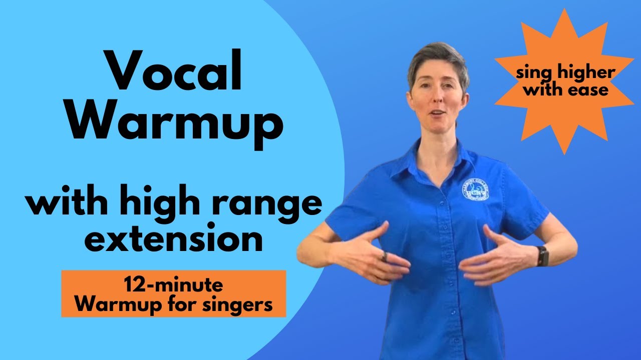 VOCAL WARM UP with HIGH RANGE extension | Sing Higher Today | High ...