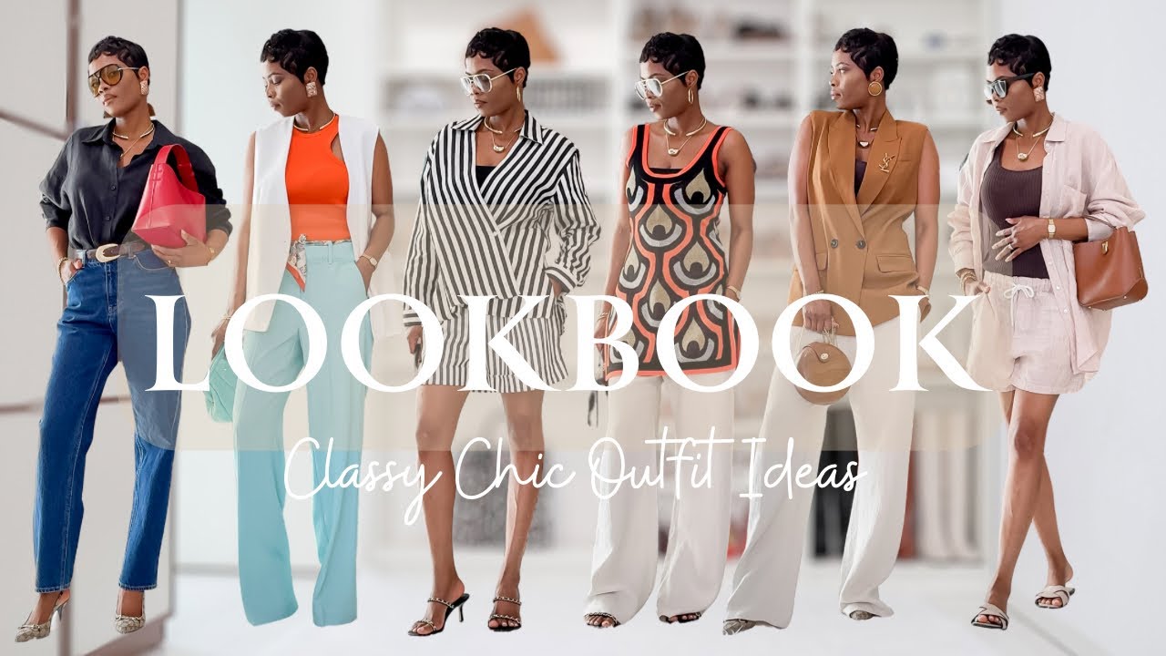 SUMMER LOOKBOOK 2025 | 10 CLASSY CHIC OUTFIT IDEAS | ama loves beauty