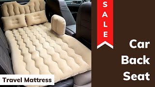 Car Back Seat Travel Mattress