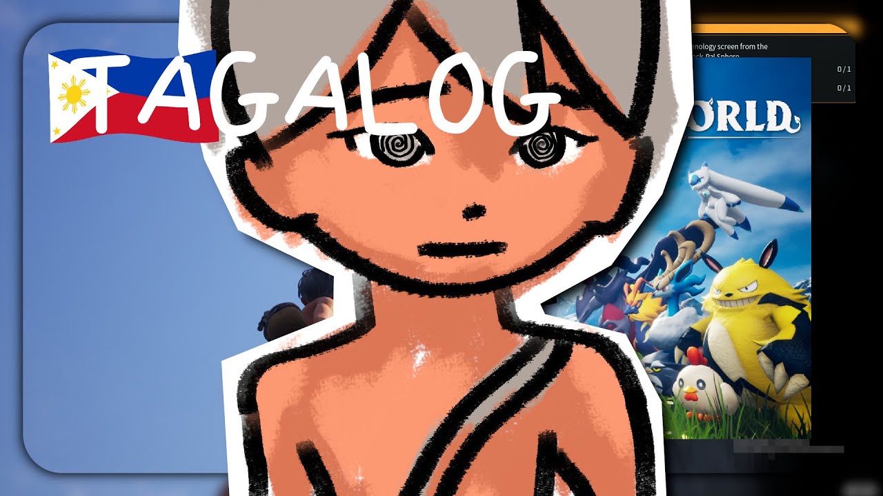 Palworld - Tagalog - Catching my FIRST PAL