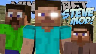 Minecraft | STEVE MOD (Creeper Steve, Killer Steve, & More!) | Mod Showcase 1.7.10