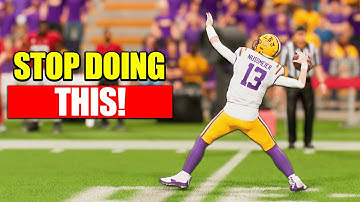 How To STOP Throwing Interceptions in College Football 25!