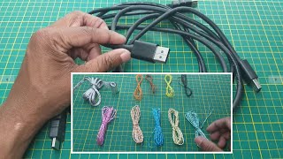 how to get wires from HDMI/Display cable | simple hack to get wires for projects