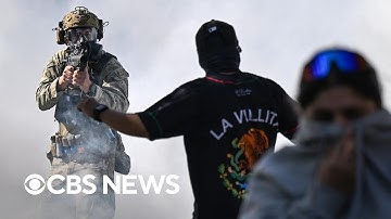 CBS News examines videos of federal agents using tactics that may not meet DHS standards