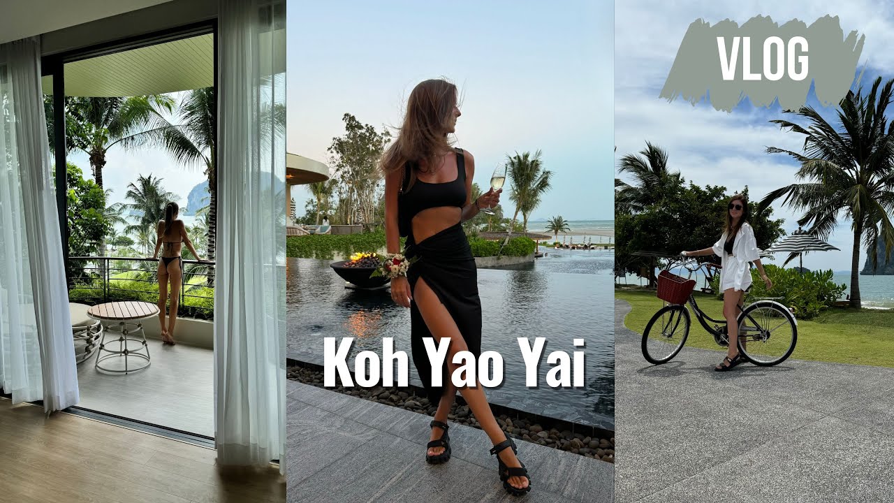 Новый семейный 5* отель рядом с Пхукетом | Anantara Koh Yao Yai Resort & Villas | VLOG