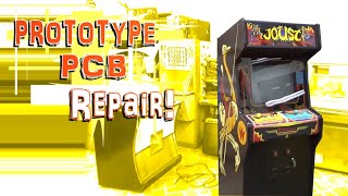 Saving This PROTOTYPE Williams Joust Arcade PCB....