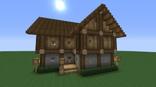 minecraft wooden story tutorial detailed houses advanced survival cool designs huis tutorials blueprints xbox