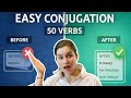 50 Easy Russian Verb Conjugations