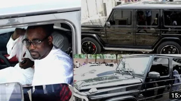 ALH. ALABI PASUMA STORM WITH #150 MILLION NEW G-WAGON 2021 MODEL @ WASIU & ENIOLA'S WEDDING CEREMONY