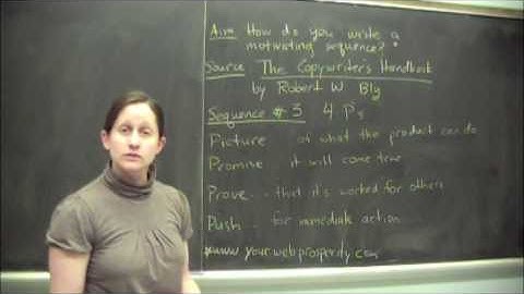 Motivating Sequence for Copywriting: The 4 P