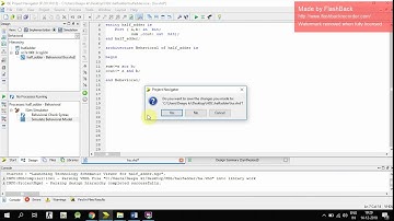 1.VHDL Basics - Half Adder