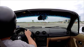 Autocrossing my Miata for the First Time