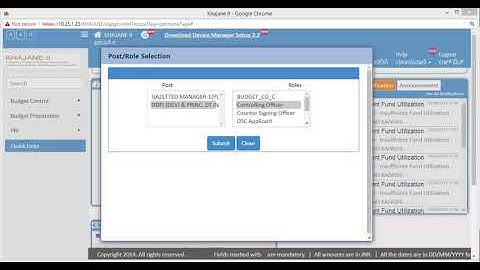 Approving fund releasing controlling officer Khajane-2 PRI