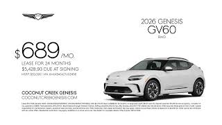 Genesis GV60 05/22/2026 7431427