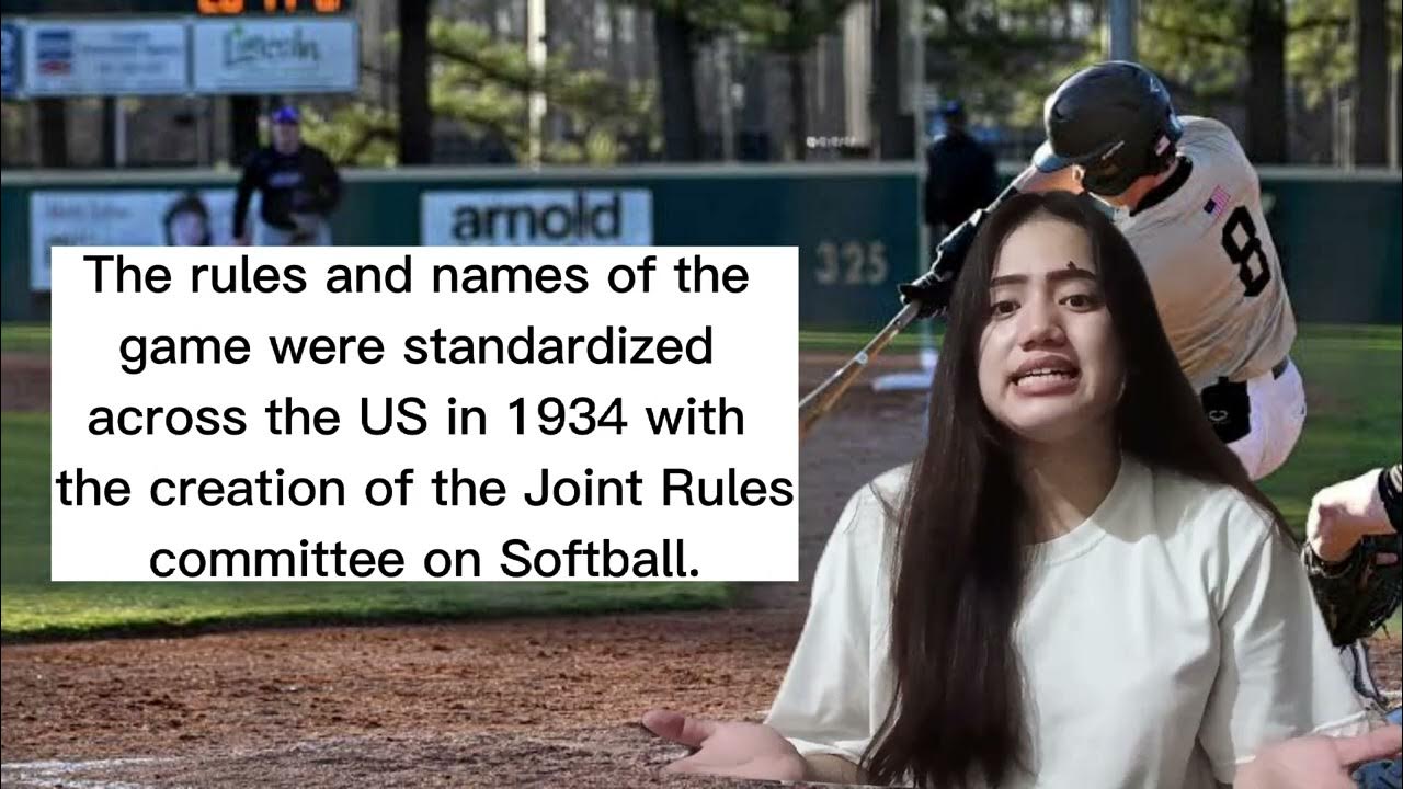 The History and Origin of Softball (BSBA FM 3C) YouTube