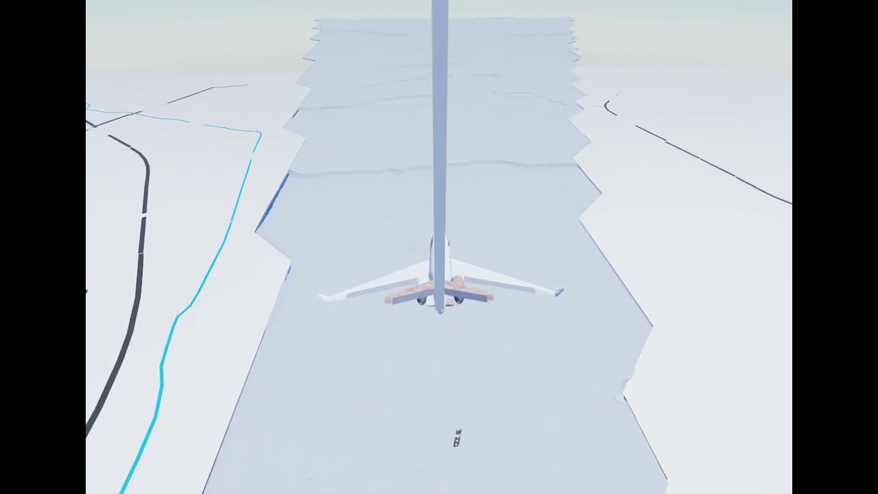 Lightning strikes a plane