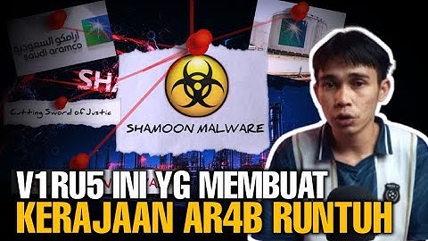 SHAMOON : MALWARE PALING BERBAHAYA ‼️ DITAKUTI BANYAK NEGARA
