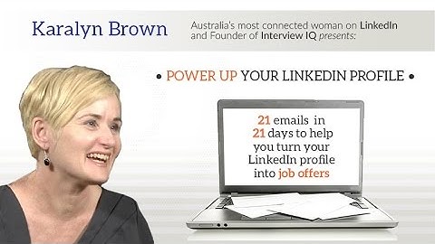 Turn your LinkedIn profile into a magnet for job offers