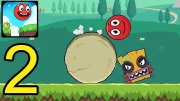 Jump Ball Hero Adventure - Gameplay Walkthrough Part 2 (iOS, Android)