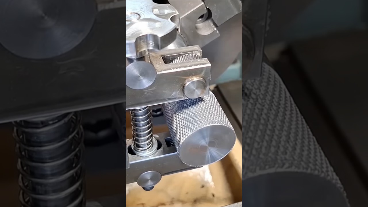 Moleteado con torno paralelo 